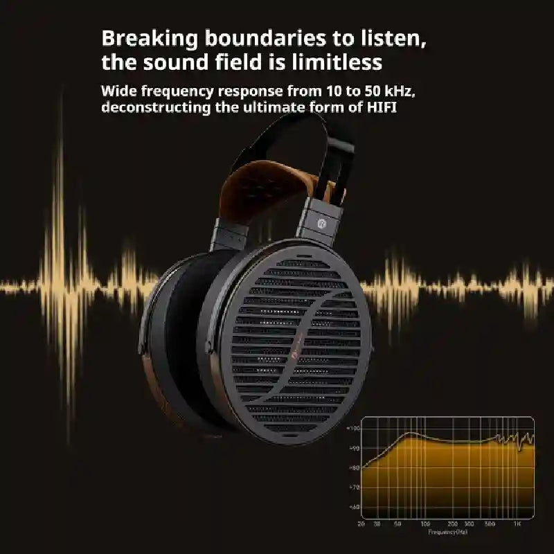 Tidesmit I5 Open Back HiFi Headphones - Professional Studio Monitor Tidesmit