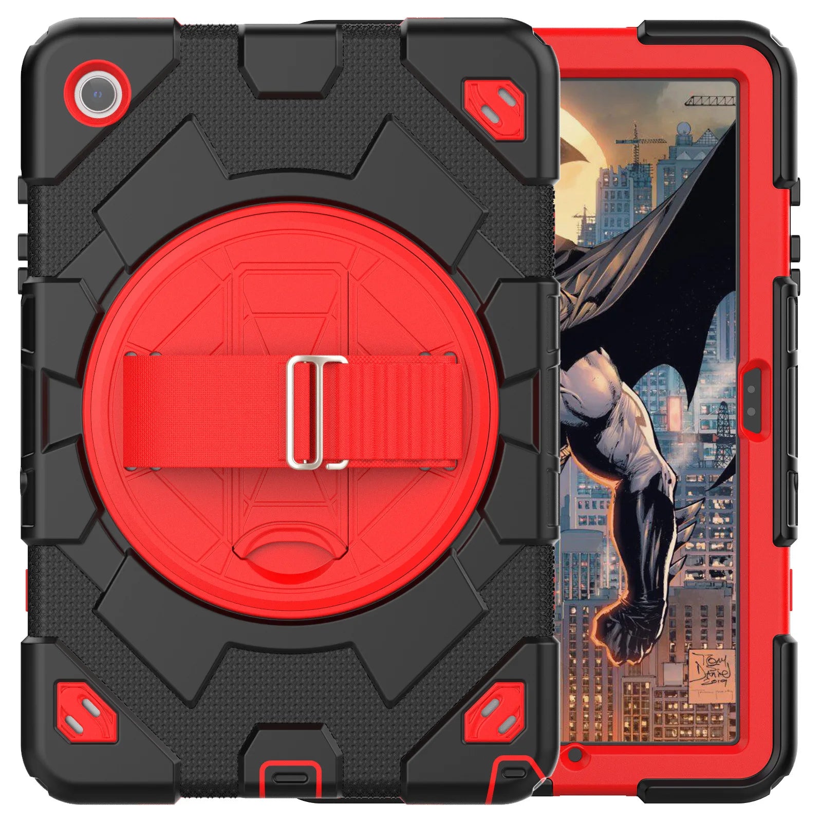 Samsung Galaxy Tab A9 Plus Case with 360 Rotating Stand and Strap e China Mainland Tidesmit