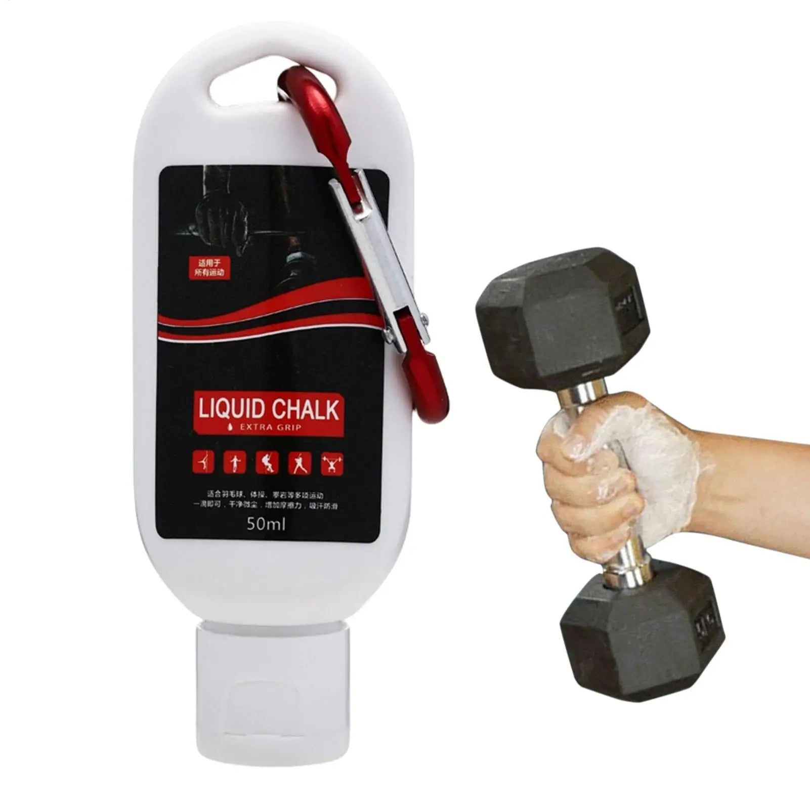 Sports Liquid Magnesium Powder 30ml/50ml/100ml Sweat-Resistant Workout Grip Powder Anti-slip Fitness Lifting Grip C Halk