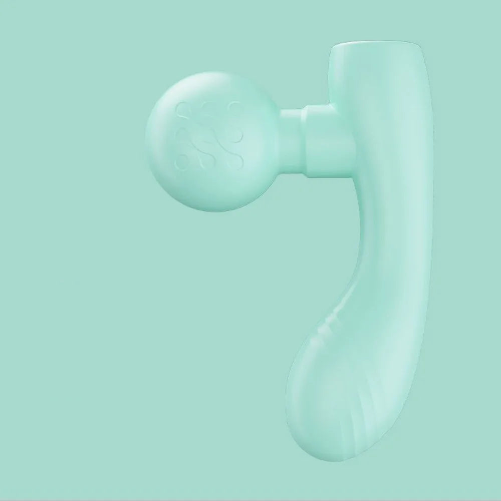 Fascia Gun Portable Deep Tissue Massager - Compact Rechargeable Recovery Fascia Gun Green Tidesmit