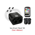 Tidesmit RGB Car Roof Star Light Kit with App Control Fiber Optic System 2pcs Mixed 310pcs 3M Tidesmit