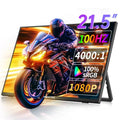 HGFRTEE 21.5 Inch 100HZ VA Panel - Gaming Monitor 4000:1 1080P Resolution 3ms Response Time And 178 Degree Wide Viewing Angle