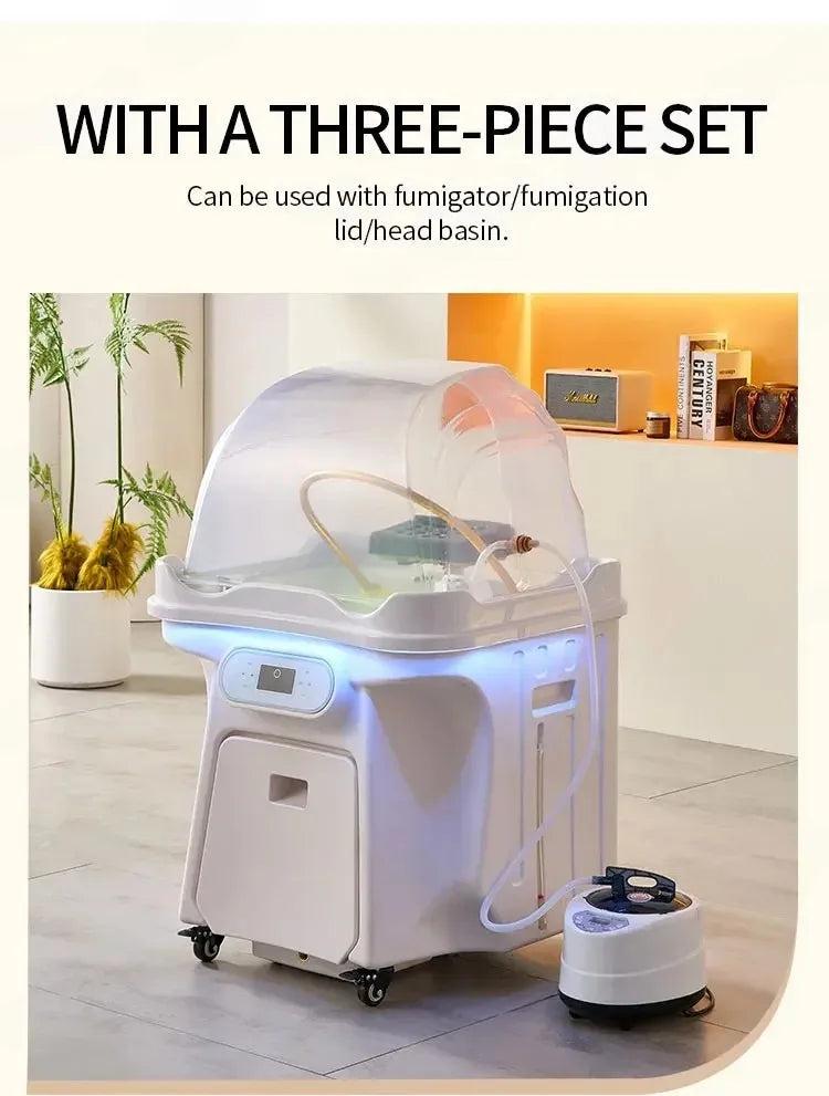 Portable Massage Spa Bed with Shampoo Sink - 220V Professional Wellness Massage Chairs Tidesmit