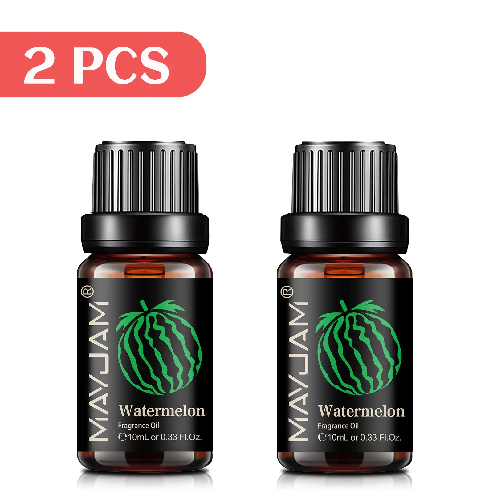 MAYJAM 10ML Fruit Fragrance Oil Strawberry Watermelon Mango Coconut Cherry For Humidifier Candle Soap Making Air Freshener