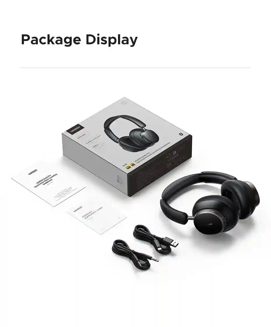 Tidesmit Wireless Headphones - Over-Ear Active Noise Cancellation Tidesmit