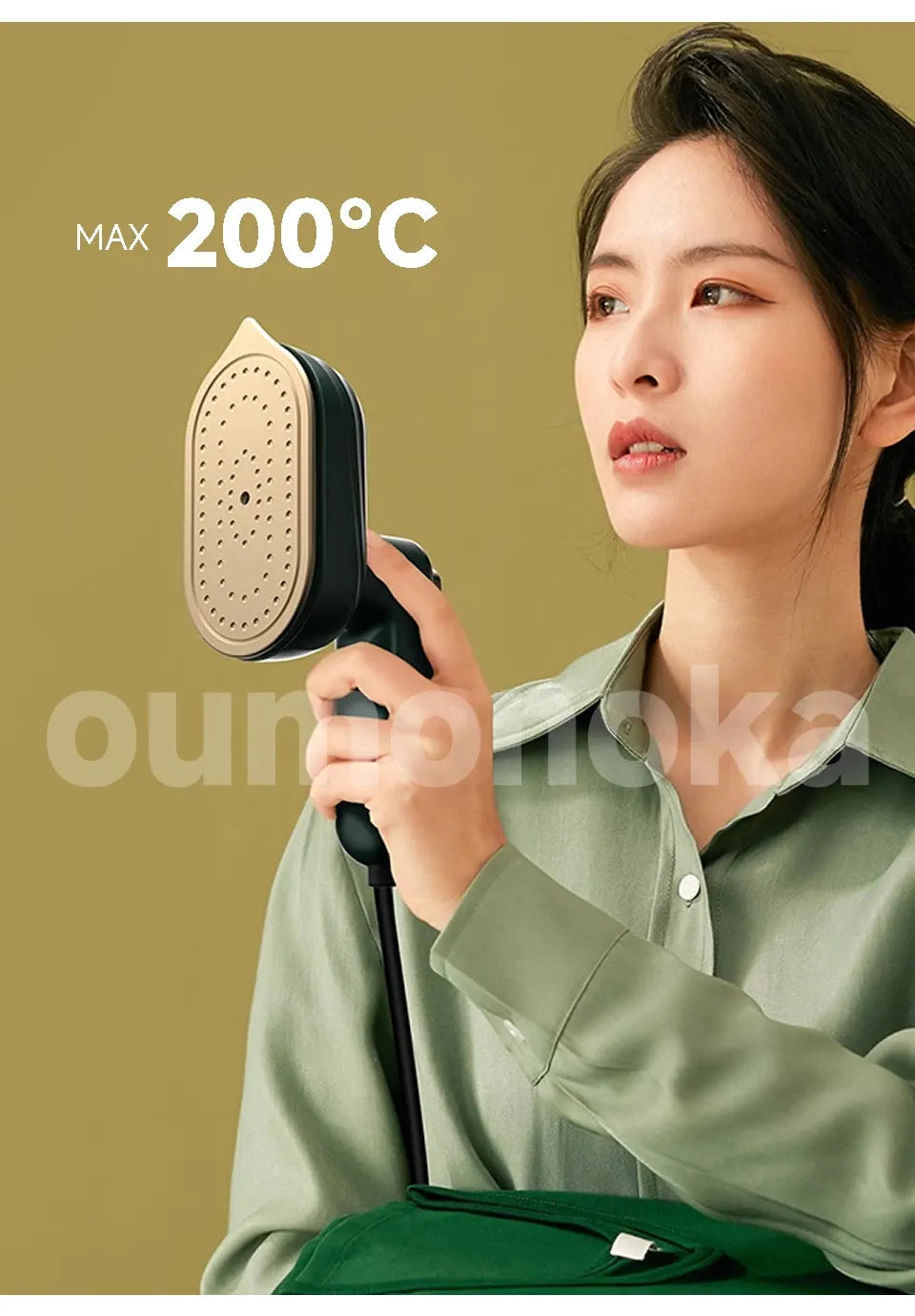 Tidesmit Handheld Garment Steamer and Mini Steam Iron 220V