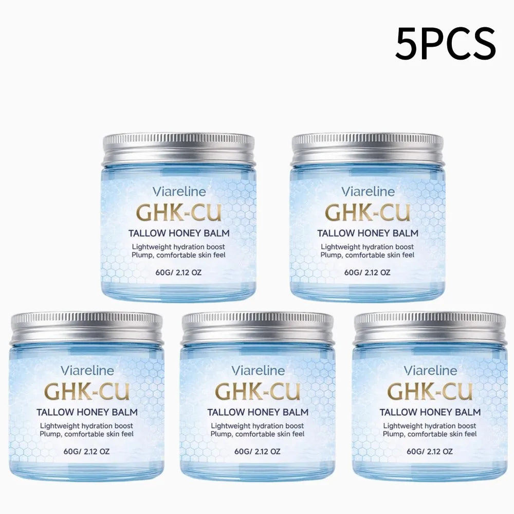 GHK-CU Copper Peptide TALLOW HONEY BALM Lightweight Hydration Boost Plump Repair The Skin Barrier Skincare for All Skin Types
