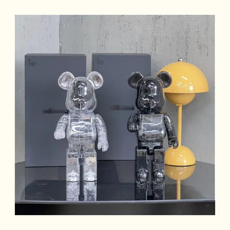 Bearbrick Audio 400% Bluetooth Speaker - Articulated Wireless Audio Dock Tidesmit