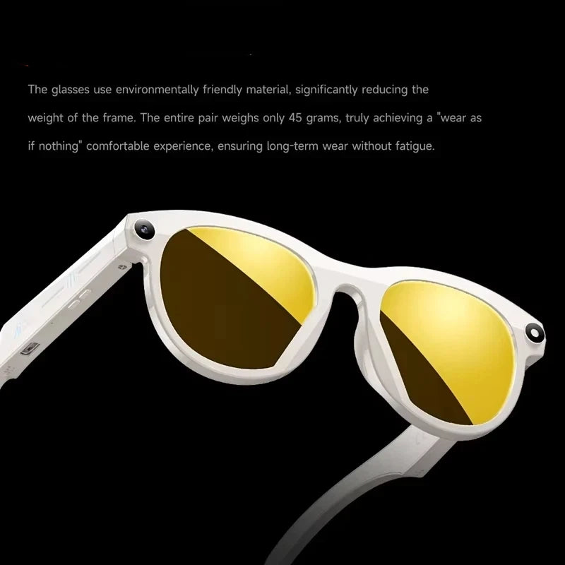 Smart Glasses with AI Translation and Bluetooth Audio | Tidesmit Tidesmit