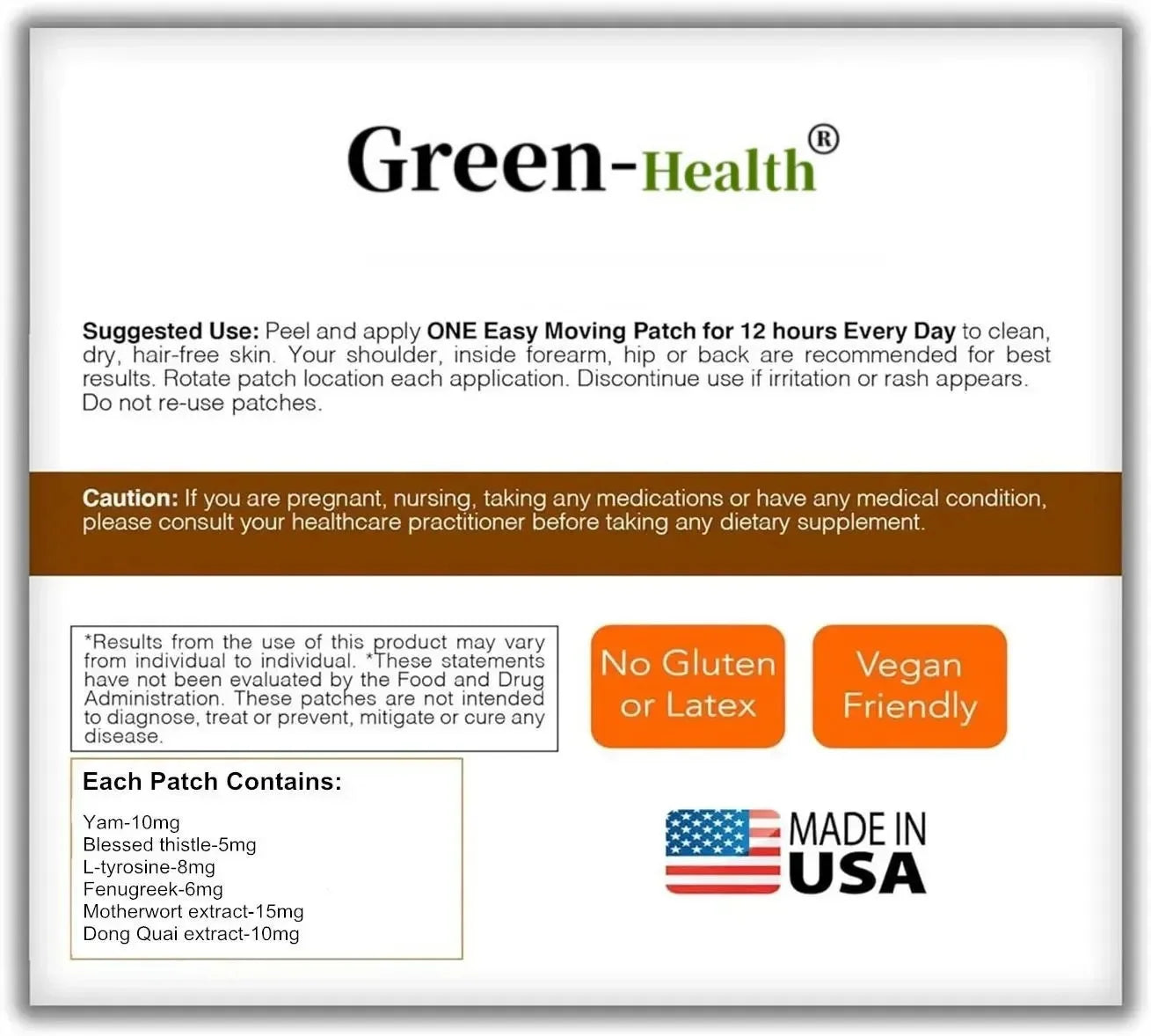 A5ye 30 Patches Ashwagandha Extract Supplement || Energy, Relieve Stress, Support Mood &