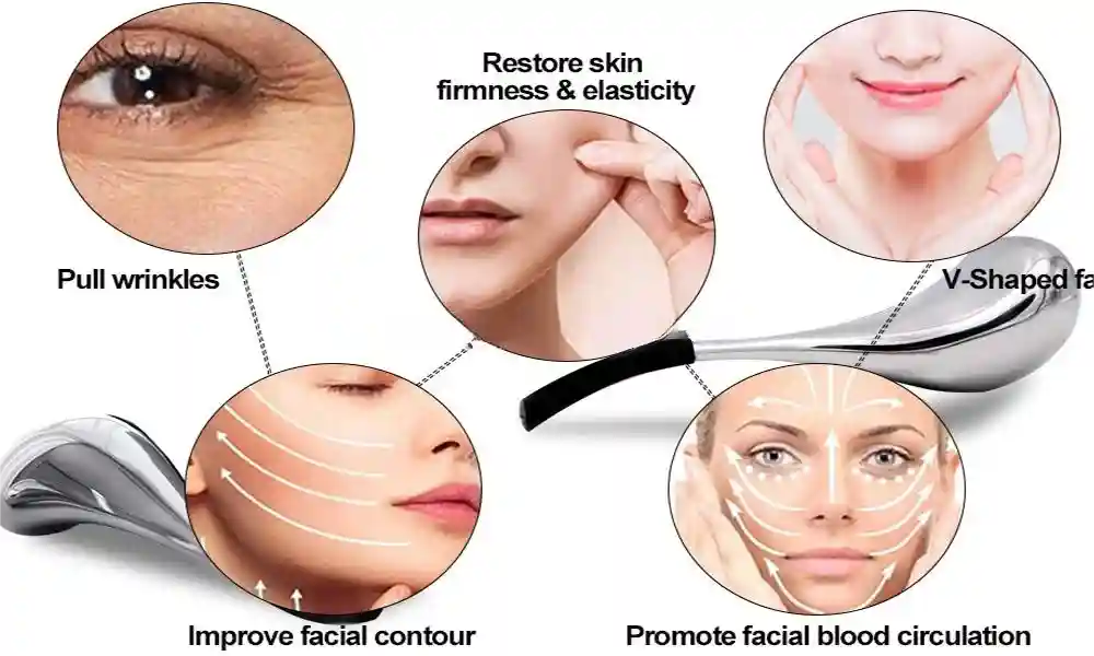 Stainless Steel Ice Globes for Face - Cold Therapy Cryo Sticks Eye Massage Instrument Tidesmit
