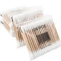 Double Head Cotton Swabs 500 Pcs for PMU Machines - Wood Sticks Permanent Makeup Machines 500pcs Tidesmit