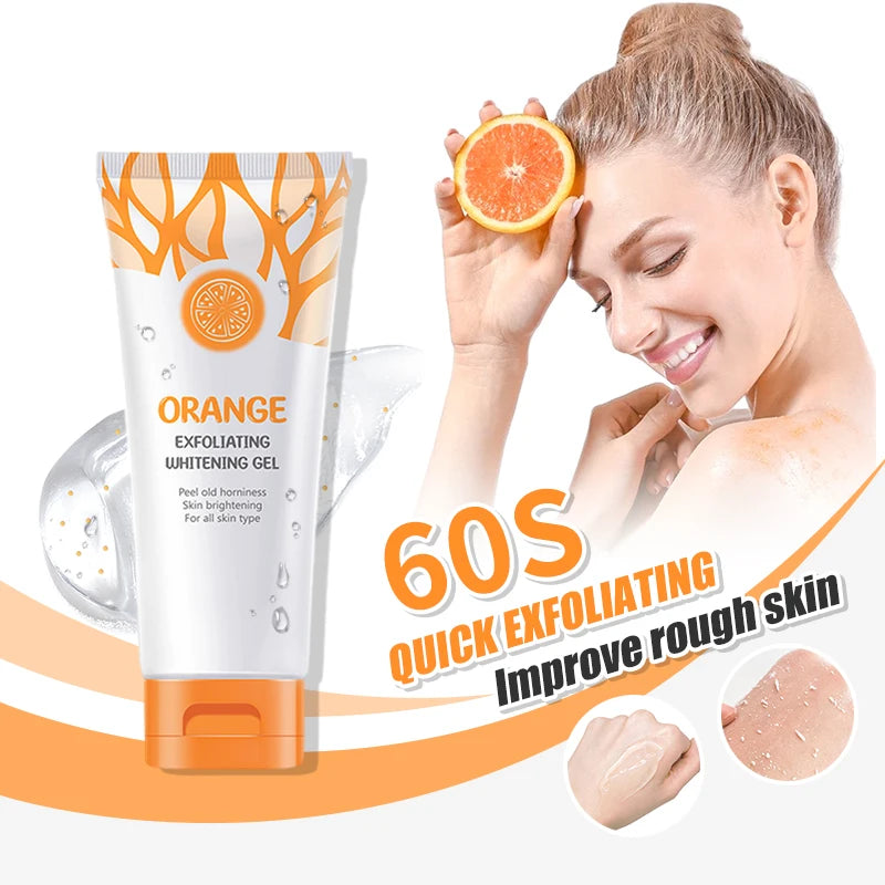 Orange Exfoliating Gel 50g - Professional Brightening & Hydration Treatment Scrubs Treatments Tidesmit