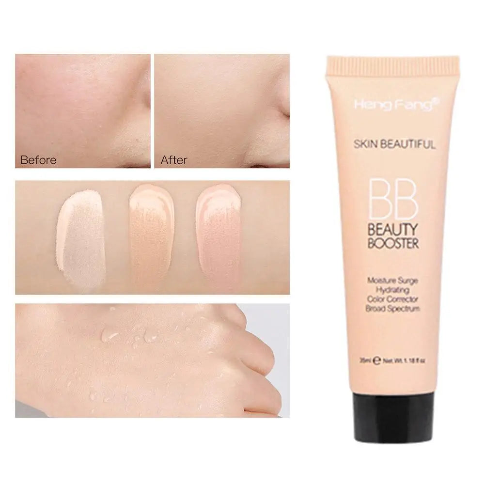 Tidesmit Natural Concealer BB Cream texture close-up for moisturizing face makeup and nourishing primer finish