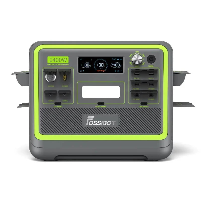【BestSelling】 F2400 Portable Power Generator 2400W Solar with App Control 230V EU for Outdoor Fishing Camping Portable P
