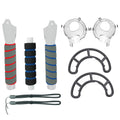 Meta Quest 3 VR Controller Grips - 3-in-1 Ergonomic Extended Handle Set AS shown China Mainland Tidesmit