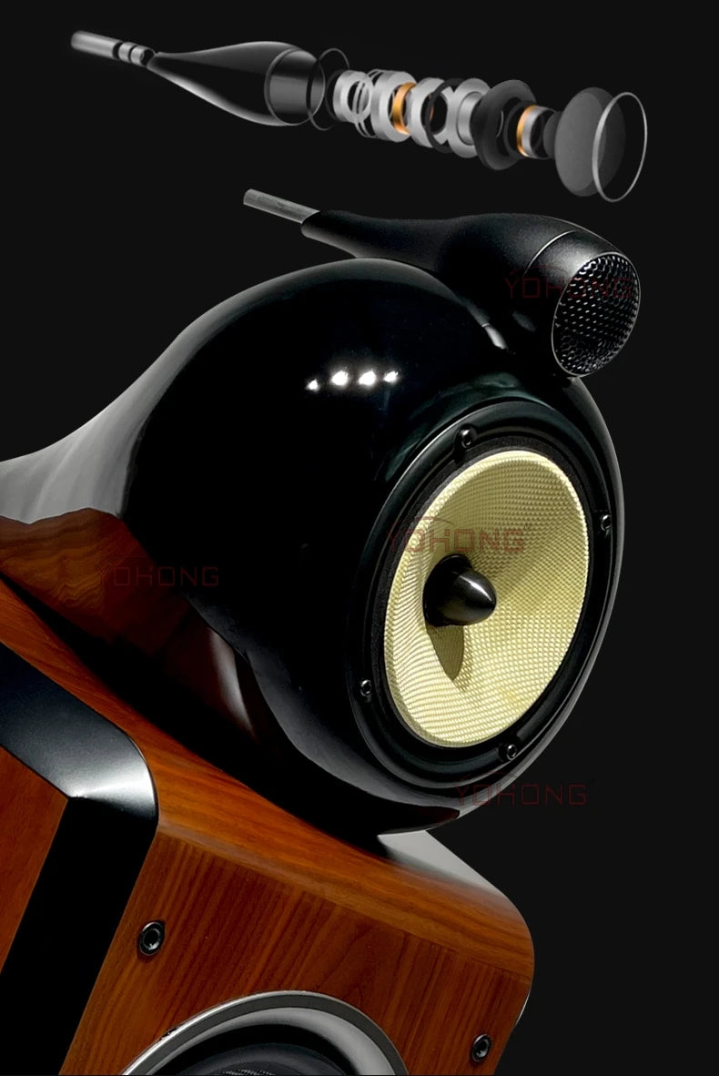 YOHONG GYH8 Nautilus three-minute frequency 8-inch bass fever HiFi high fidelity M3 high-end bookcase for home use