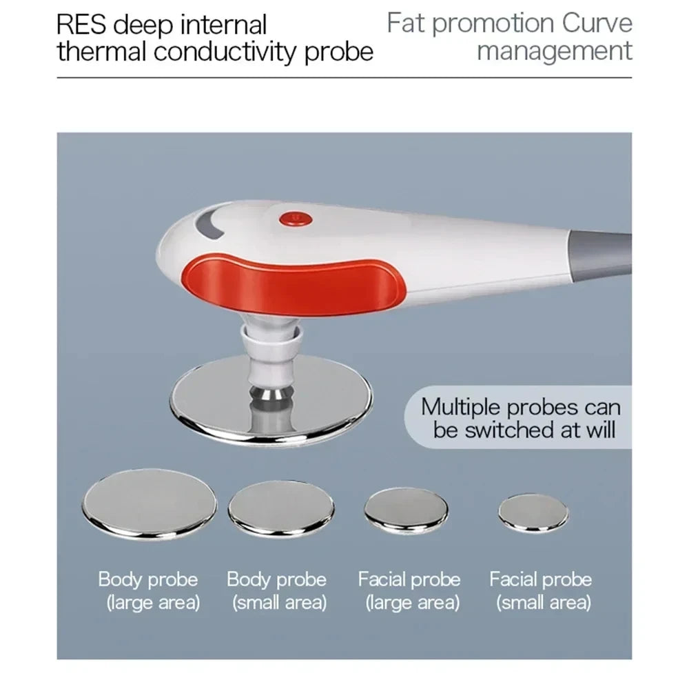 Tecar Therapy RET CET Diathermy Machine for Deep Tissue Muscle Relief Body Shaping Massage Equipment Tidesmit