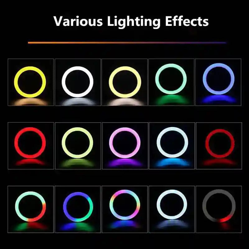 LED Ring Light with Tripod Stand for Pro Content Creation | Tidesmit Tidesmit