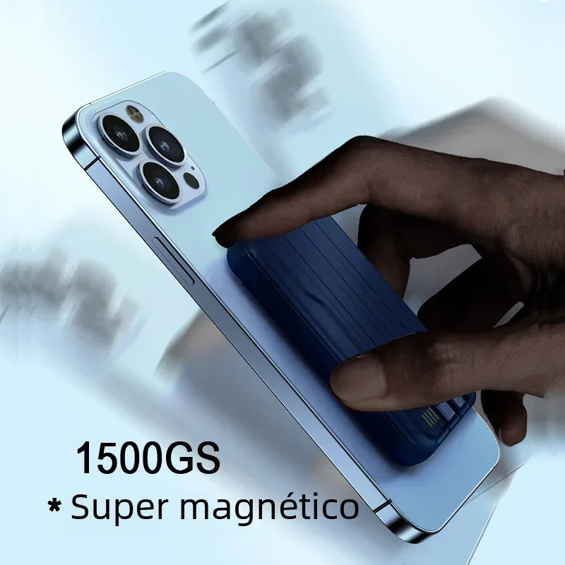 Magnetic Wireless Power Bank 10000mAh PD Fast Charger - Tidesmit Tidesmit