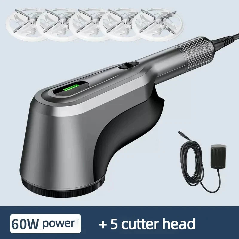 Tidesmit 60W professional electric lint remover and fabric hairball trimmer for clothes and dry cleaning use