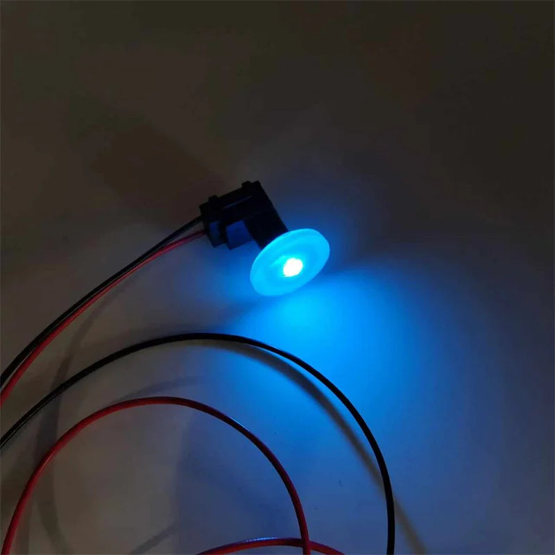 LED Ring Light Interior Door Handle Kit - 4Pcs Circular B Model Tidesmit