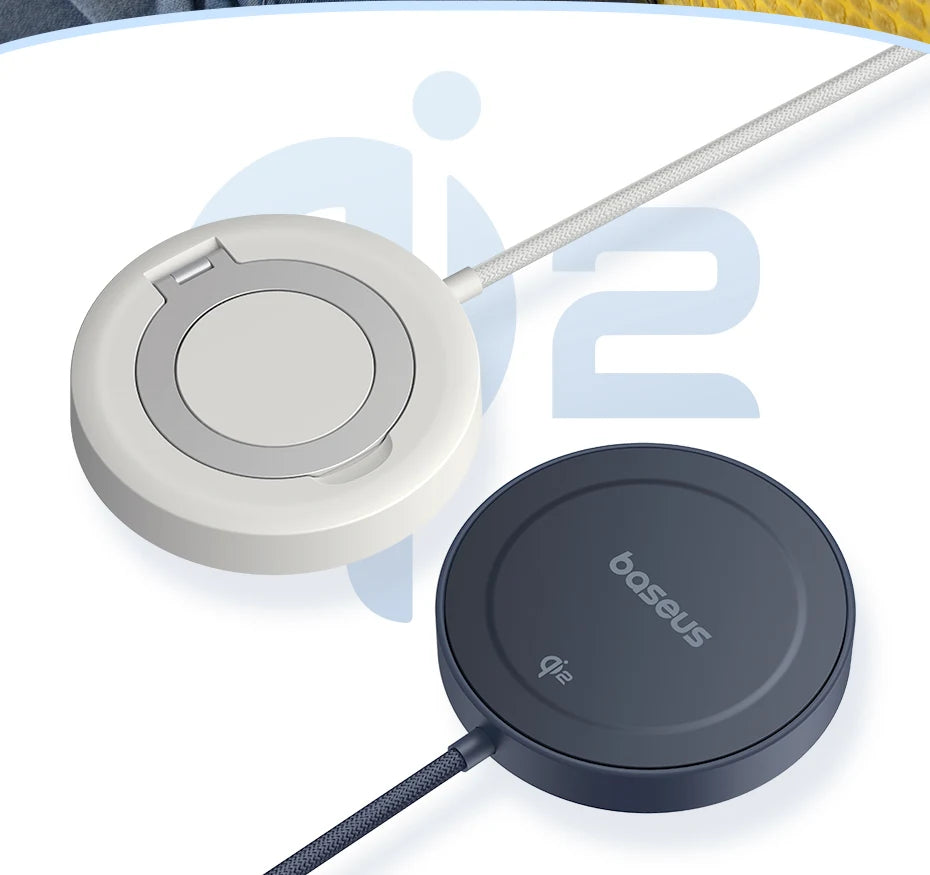 Magnetic Wireless Charger for iPhone 16/15 with Adjustable Stand Tidesmit
