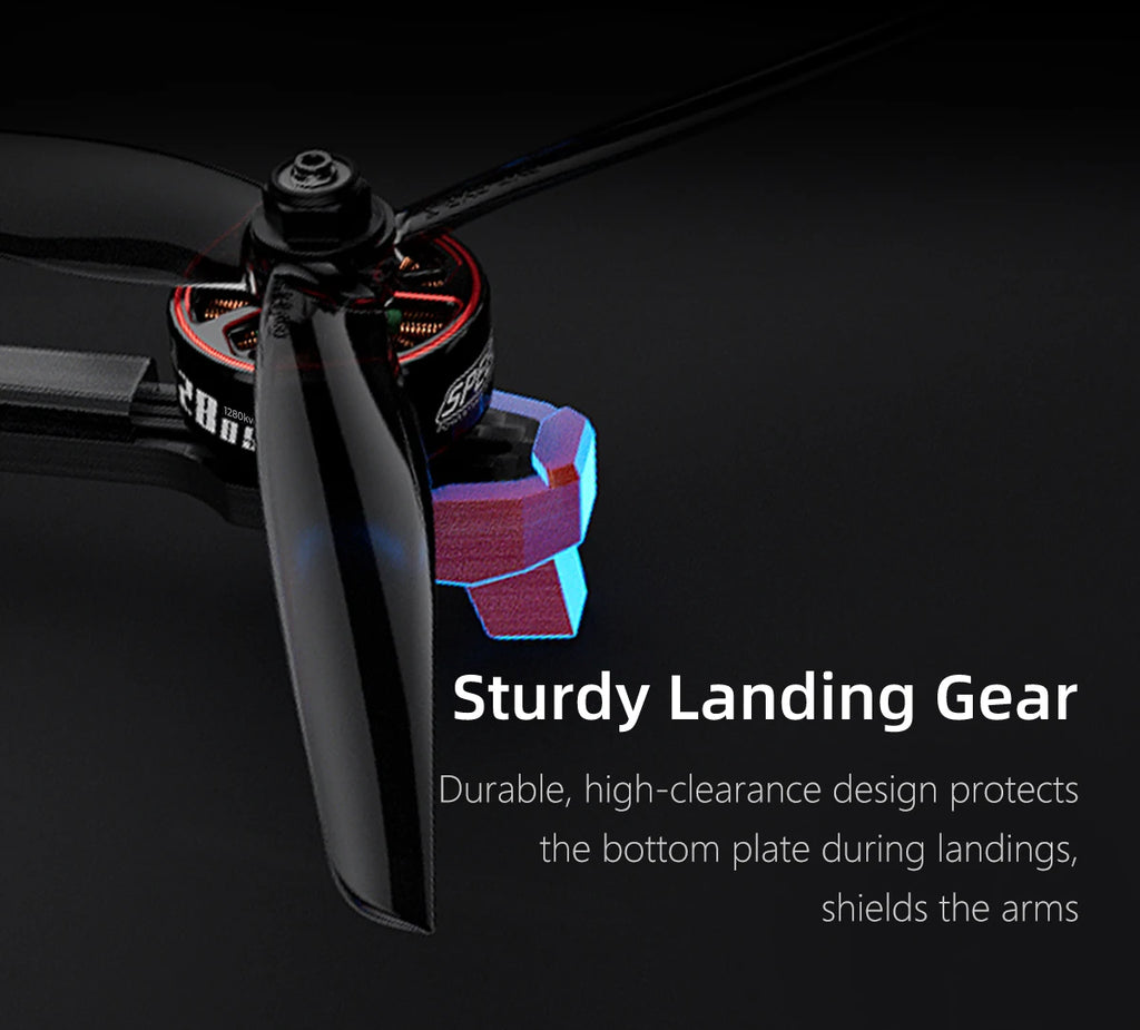 GEPRC MOZ7 V2 7-Inch Long Range FPV Drone - Reliable GPS Cinematic Kit Tidesmit