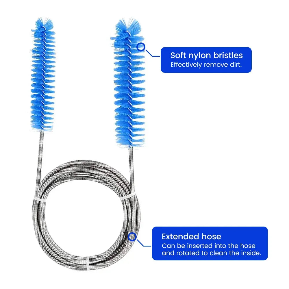 1.8M CPAP Hose CPAP Tubing CPAP Pipe Auto APAP Anti Snoring Apnea Respitor Ventilator 22MM Tubing Hose + Hose Cleaning Brush Kit