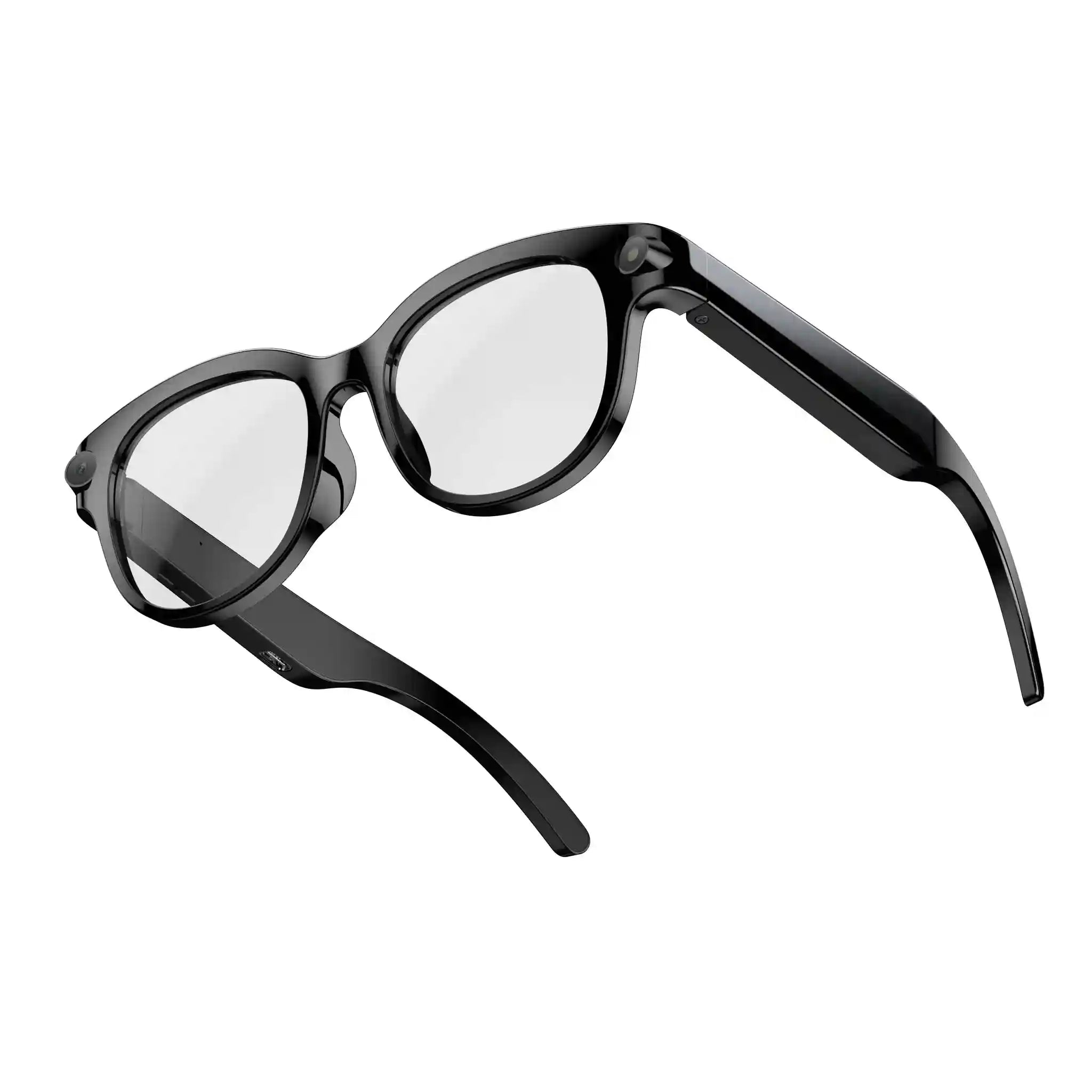 AI Smart Glasses with Real-Time Translation & HD Video Camera - White white Tidesmit
