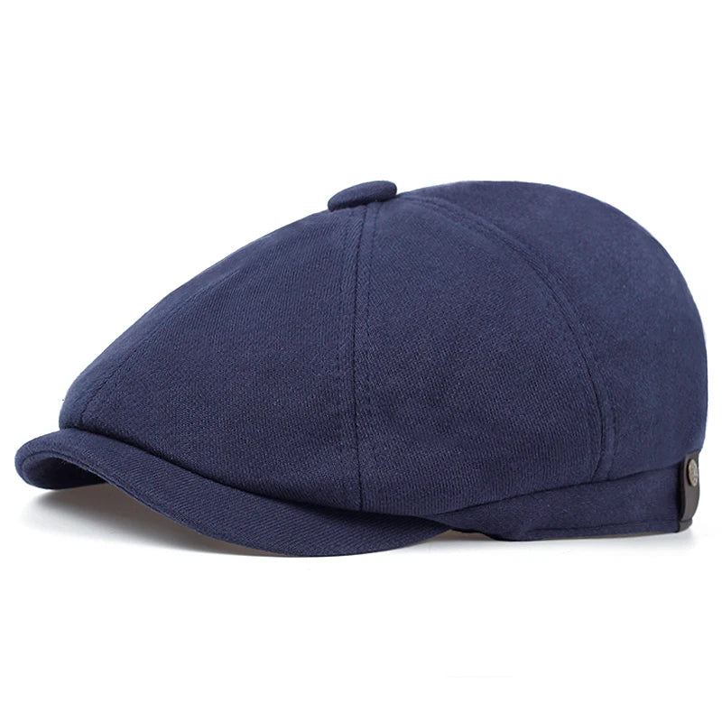 Fashion Cotton beret fashion old hat high quality four-color casual hats autumn and winter warm cap cold caps