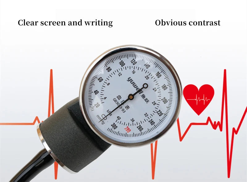 Yuwell Classic Blood Pressure Monitor Portable BP Adult Upper Cuff Manometer Tonometer Arm professional Sphygmomanometer Doctor