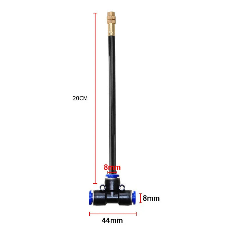 DIY 5-30M Free Bending Universal Spray Kit for Backyard Cooling Humidification Sprayer Garden Flowers Plant Watering Irrigation