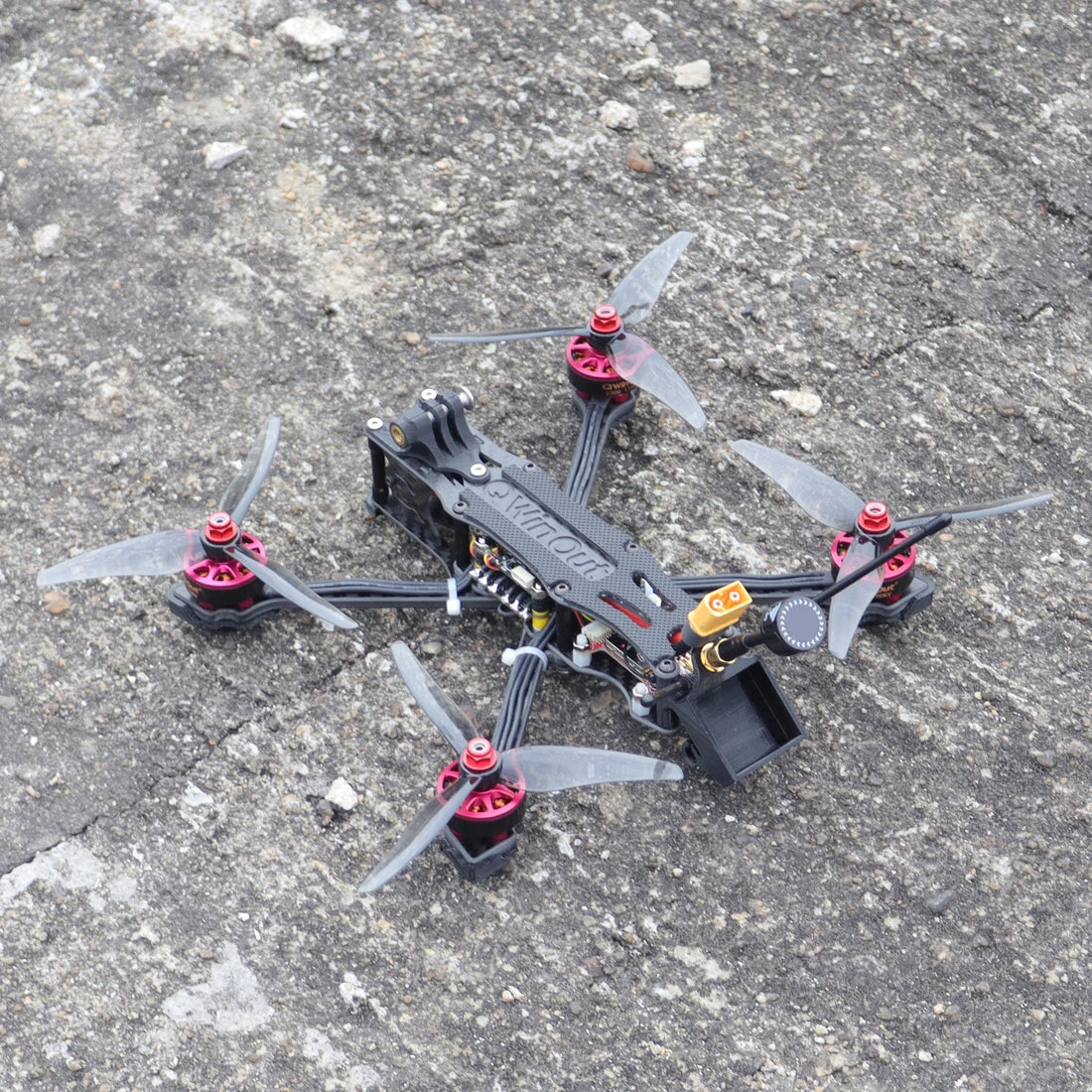 FPV Racing Drone 220mm RTF 4S Brushless Quadcopter Kit Tidesmit
