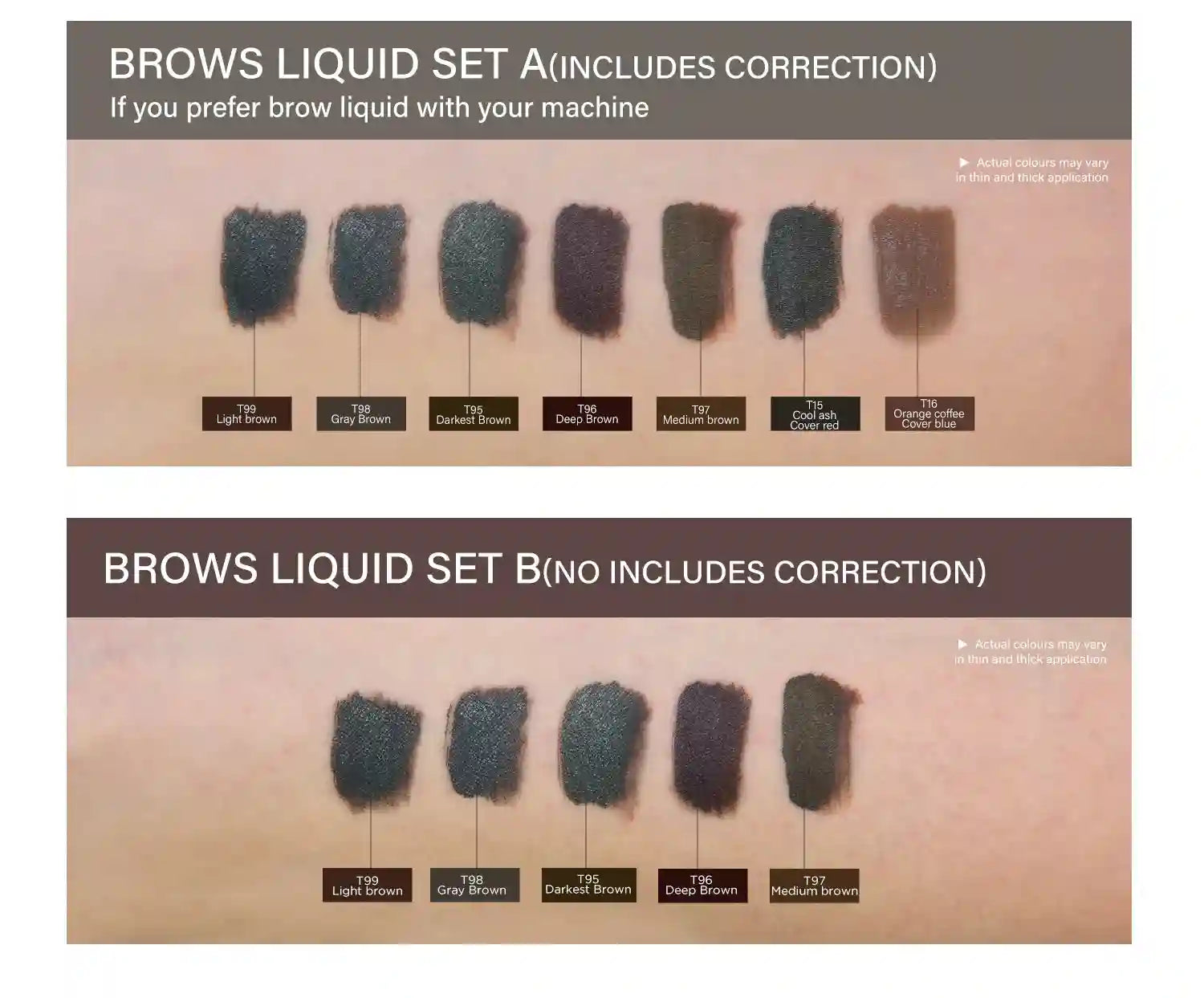 Permanent Makeup Pigment 5ml | Professional PMU Lip & Brow Ink Permanent Makeup Machines Tidesmit