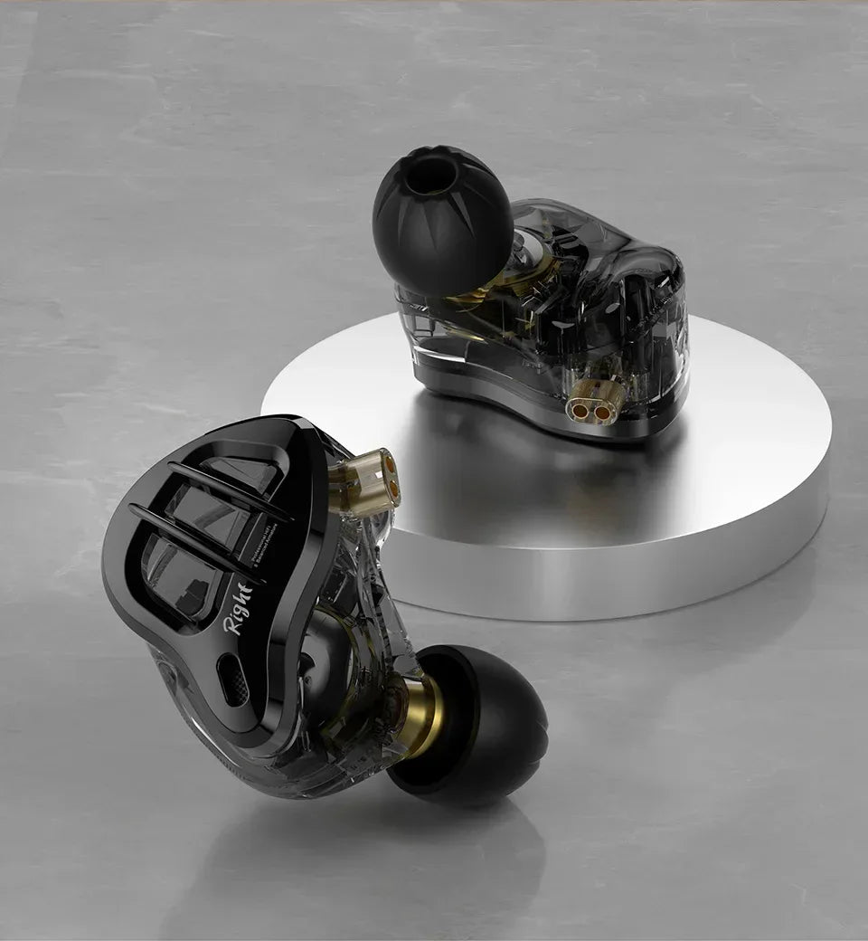 KZ ZAR 8-Driver Hybrid In-Ear Monitor Earphones by Tidesmit Tidesmit