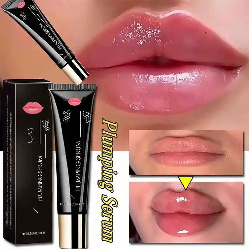 Lip Plumper Oil – Hydrating Lip Treatment & Volumizing Gloss by Tidesmit Lip Care Tidesmit
