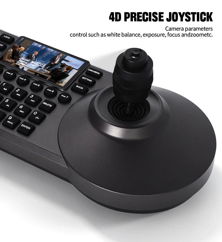 PTZ Camera 4K 20X Zoom Video Conference Camera Kit Church Meeting Live Broadcast PTZ Camera Controller for Video Conferencing