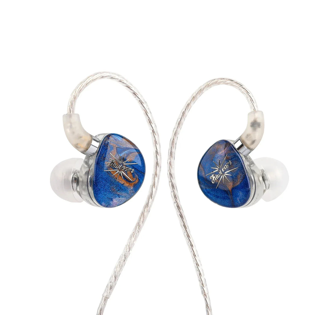 Kiwi Ears Singolo IEM Wired Earbuds | 11mm Driver | Tidesmit Blue Tidesmit