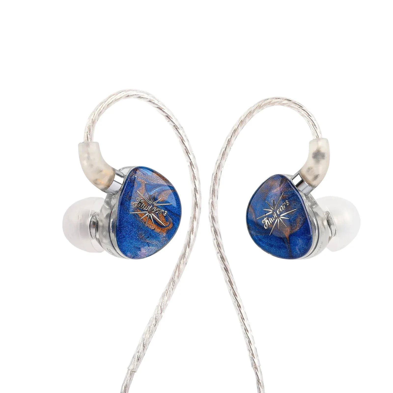 Kiwi Ears Singolo IEM Wired Earbuds | 11mm Driver | Tidesmit Blue Tidesmit