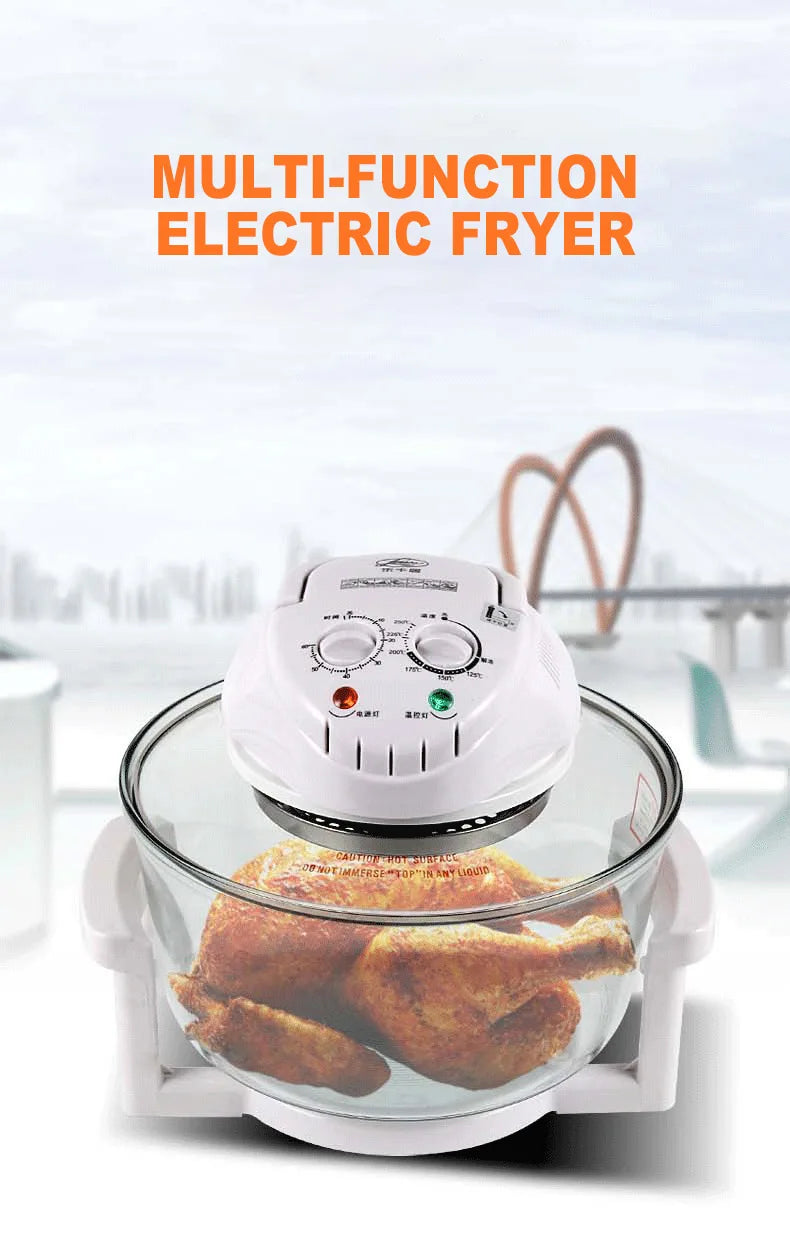 Yunlin Li Intelligent Electric Fryer Household Air Fryer Smokeless Convection Electric Frying Machine Fritadeira