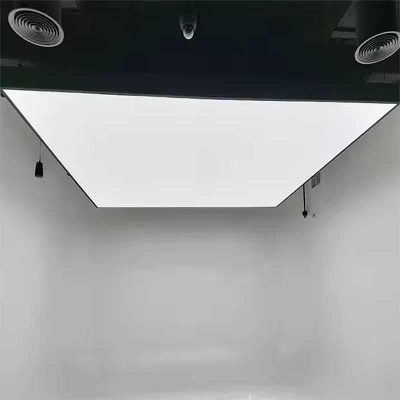 Led Fabric Ceiling Light Box Car Beauty Light Box for Car Wash Auto Repair Workshop Showroom Manufacturer