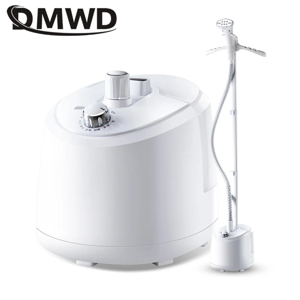 Tidesmit 2L electric garment steamer with adjustable rod for deep fabric care and home laundry ironing
