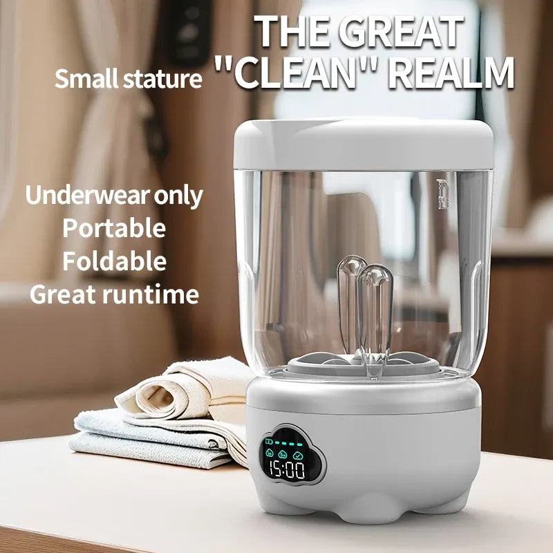 Tidesmit 1.6L Foldable Portable Washing Machine