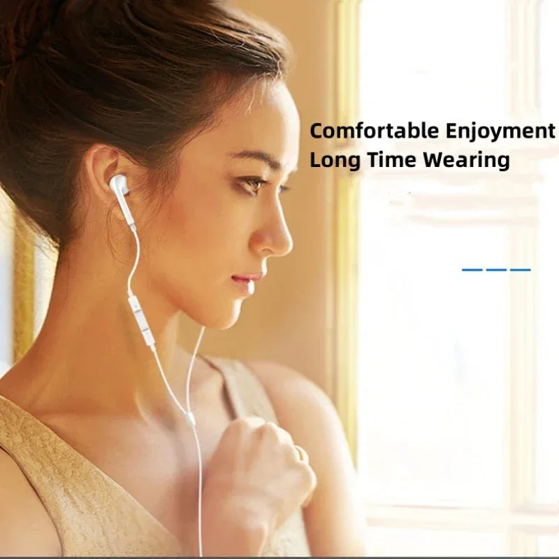 USB C Wired Earbuds with Microphone for Samsung Galaxy - Tidesmit Tidesmit