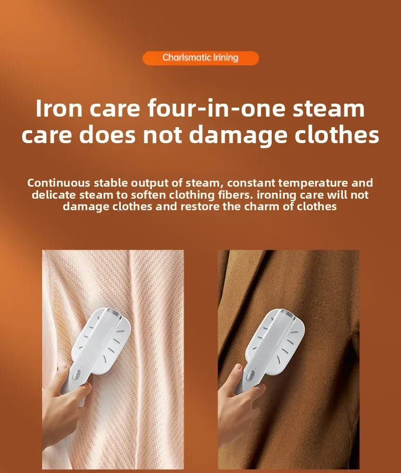 TINGMIAO USB Portable Mini Handheld Garment Steamer Iron