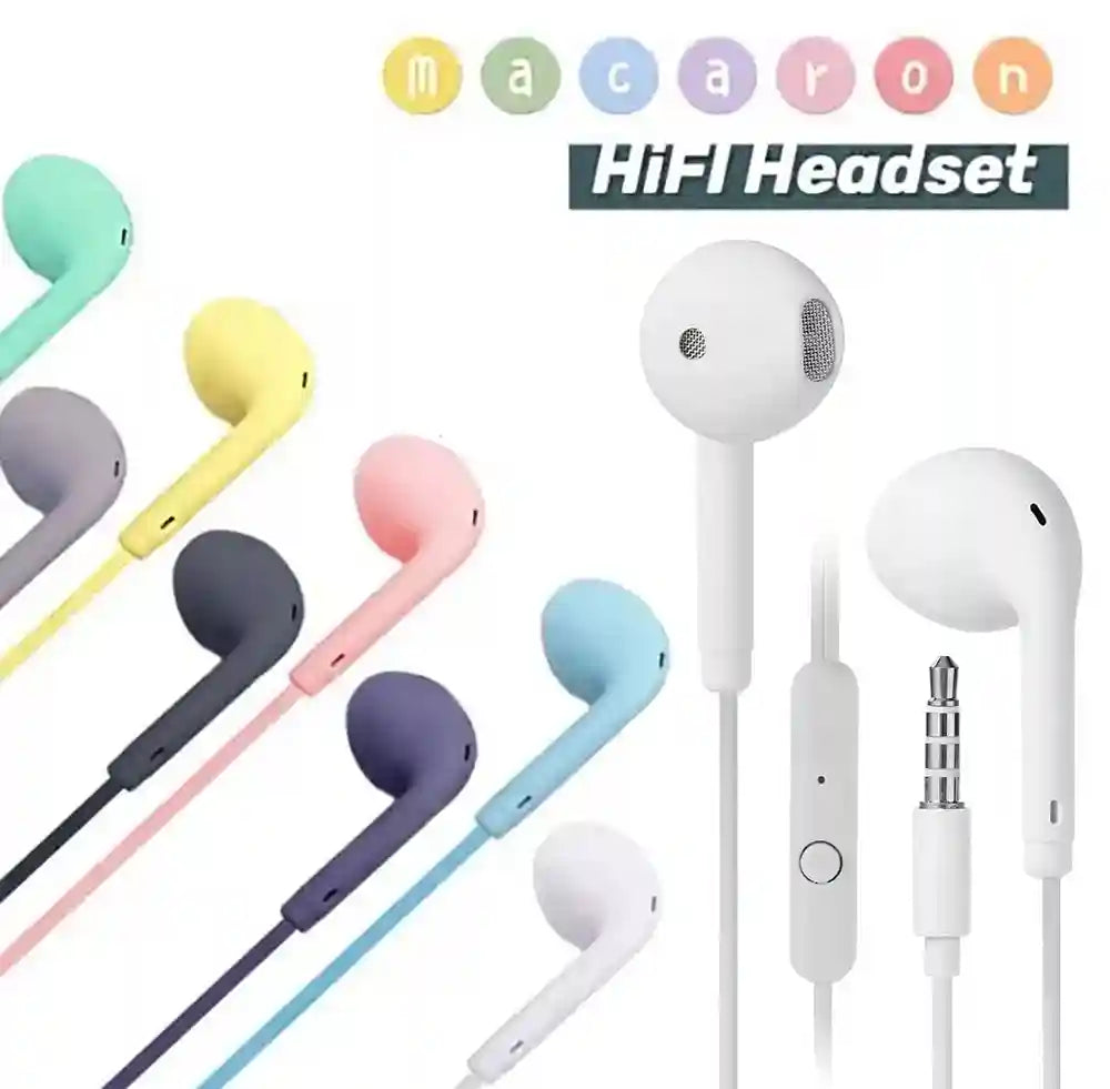 Tidesmit Wired 3.5mm Stereo Earphones with Integrated Microphone Tidesmit