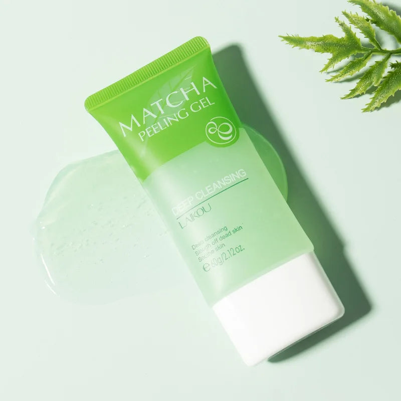 Matcha Exfoliating Face Scrub – Deep Pore Cleansing Gel 60g Scrubs Treatments 60g matcha Tidesmit