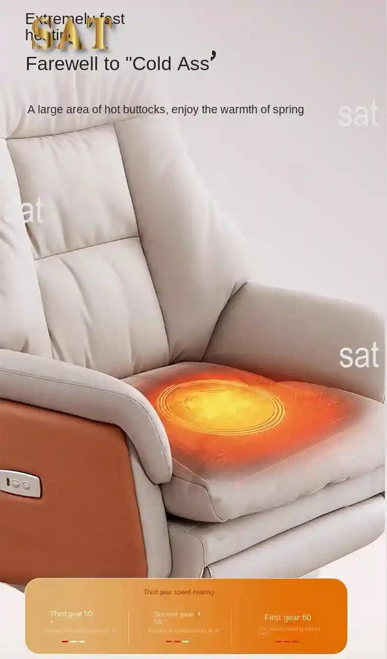 Massage Office Chair - Ergonomic Reclining Seat with Heat Therapy Massage Chairs Tidesmit