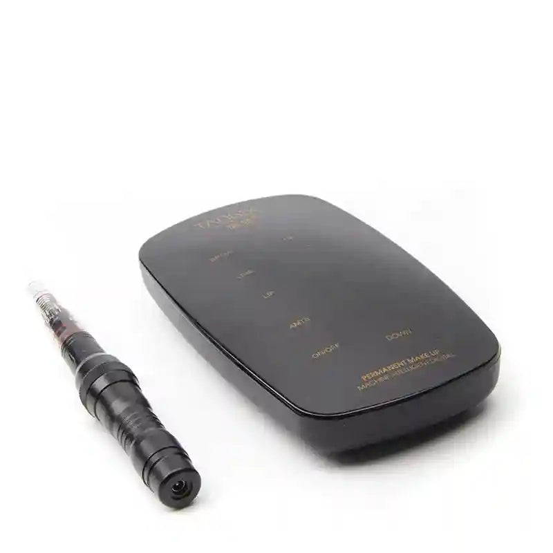 Wireless PMU Machine Kit - Black Professional Microblading Pen Device Permanent Makeup Machines Tidesmit